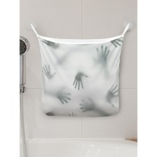 Organizer in a bath on suction “Hands of ghosts”, for storing toys and little things, size 33x39 cm