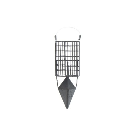 Metallic feeder X-Feeder ME Bullet 4K M Grid, Matt Black, 60 g, 35 ml