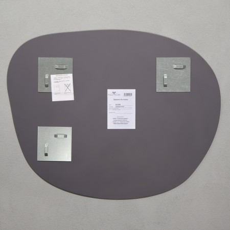 Wall mirror, rotary, 55x50 cm, with 3 plates-2