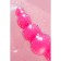Anal plug A-Toys by Toyfa Hild, silicone, pink color, 11 cm