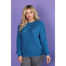 Female jumper, size 54, blue color