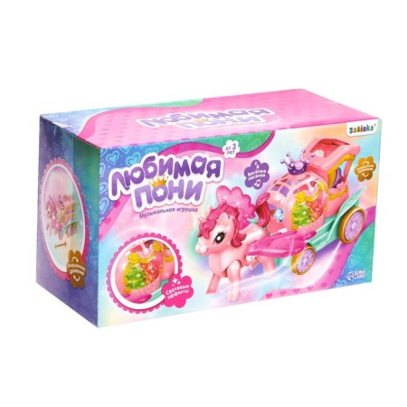 Musical toy "Favorite Pony", sound, light-3