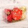 Jewelry decoration "Christmas tree" (set 9 pcs) 4x2.5 cm, red gold