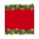 Set of napkins for setting the table "Christmas tree garland", rectangular, size 32x46 cm, 4 pcs