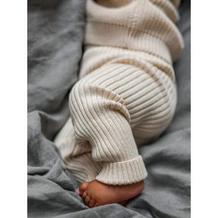 Pants knitted children's amababy pure love comfy, height 98, milk color-7