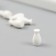 Decor for the creativity of Polystone "Vase" 0.8x1.4 cm