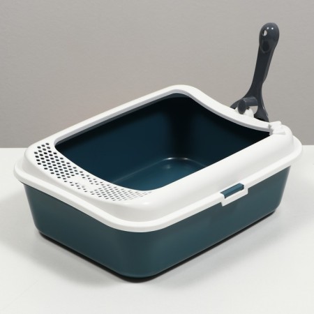 Sima toilet with an side + micks 30 x 39 x 13.5 cm gray FIX-3