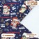 Glossy packaging paper "Kaifusha Santa", 50 x 70 cm