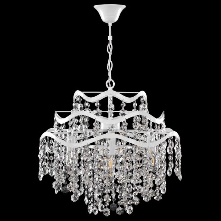 Chandelier Charlotte, 7x40W E14, white color