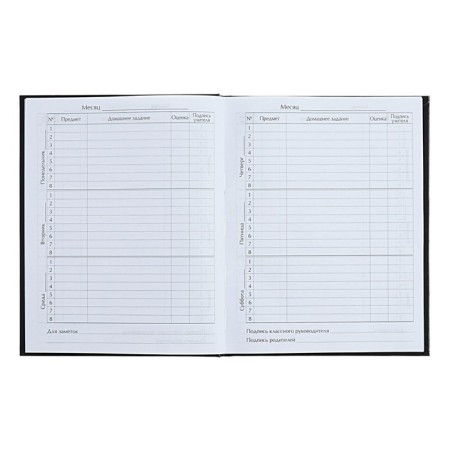 Diary for grades 5-11 "Football. Ball", hard cover, glossy lamination, 48 sheets-6