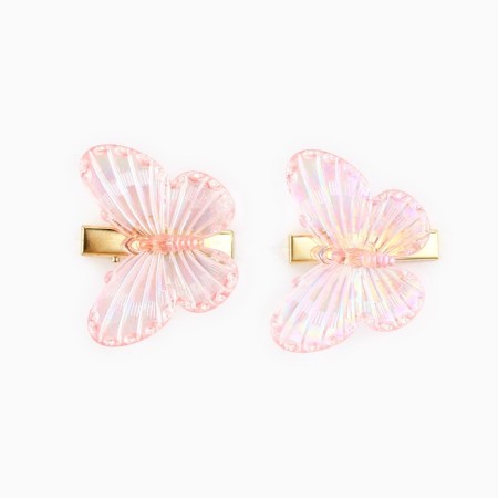 Hairpins with butterflies "Princess", 3 x 3 cm-2