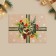 Green Banting Postcard, Fir, 6 x 8 cm, New Year