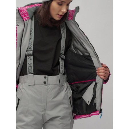 Ski suit, size 48, pink color-7