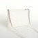 Women's bag with lightning, white color