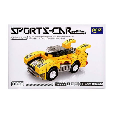 Designer Racing machine PEIZHI Race, 62 parts, 6+-3