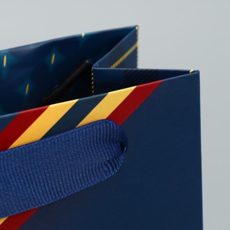 Gift Package Laminated, packaging, “real man”, 10 x 22 x 6 cm-5