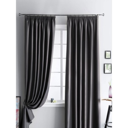 Set of curtains "Blackwood", size 2x140x270 cm, color black