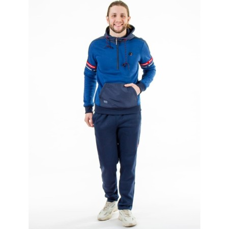 Sports costume men's ise, size 52, dark blue color, blue-3