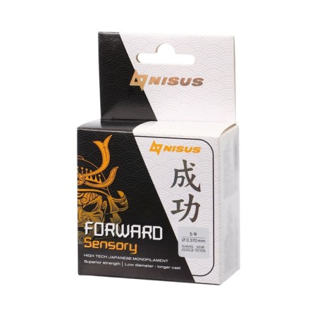 Nisus Forward Sensory fishing line, diameter 0.370 mm, test 10.45 kg, 100 m, transparent-1