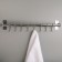 Holder for towels, 8 movable hooks, 40 × 8.5 × 4.5 cm