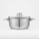 Grette stainless steel pan, 2.3 l, d = 18 cm, with a lid, the capsule, induction