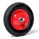 Pneumatic wheel, d = 360 mm, hub: d = 25 mm, length 100 mm