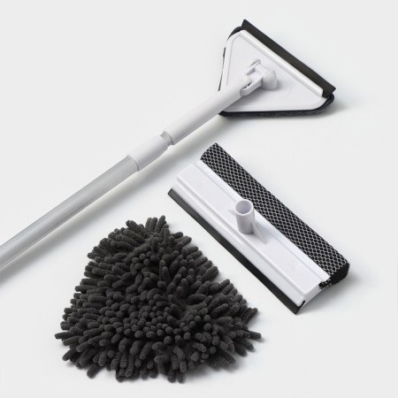 Raccoon winding set, foaming, two microfiber nozzles with a holder-5