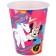 Birthday glass "Happy Birthday!", 250 ml, Minnie Mouse and unicorn