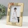 Photo frame 3081 10x15 cm "Pearls" plastic, col. gold