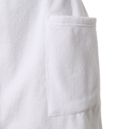 Terry robe economy and I am female, size 42-44 is white, 100% cotton with AIRO, 320 g/m2-5