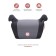 Car Seat children's booster Delphi, group 3, 22-36 kg, (6-12 years old) Black