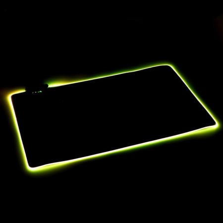 Mouse mat, 60x35x0.3 cm, with backlight RGB, USB, black-8