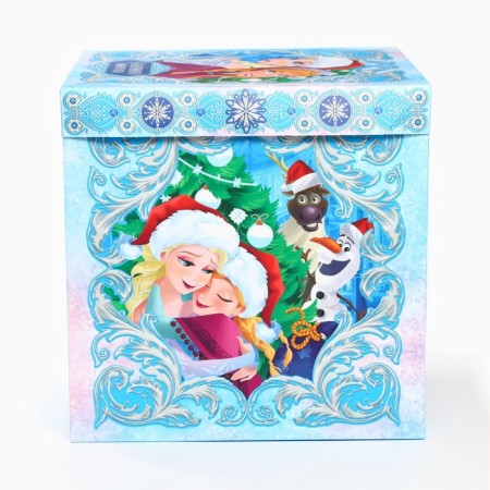 Gift Folder Fairy Tale New Year, 30x30x30 cm, cold heart-8