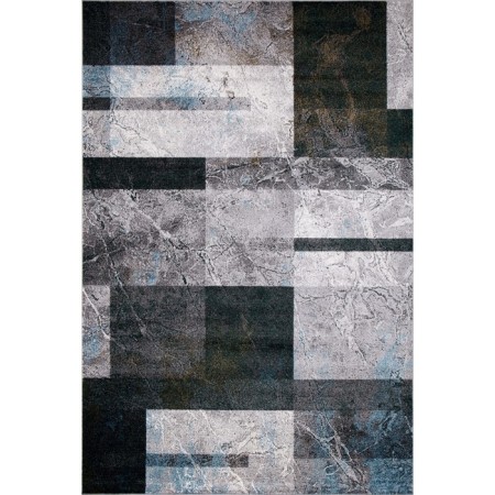 Rectangular carpet London D828, size 160x230 cm, color Gray-Blue