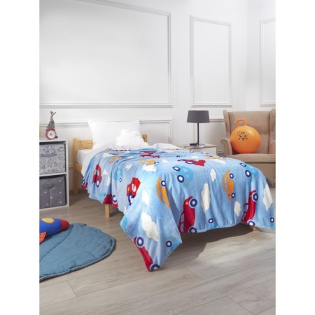 Cars, size 150x200 cm, blue color-8