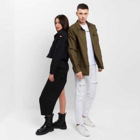 Men's shirt MIST Oversize R.50, khaki-8