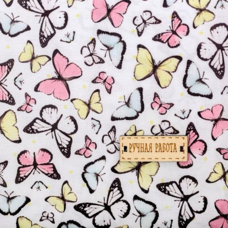 Set of fabric patchwork "Vesna", 50 x 50 cm-3