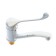 Accoona A4241 kitchen mixer, one -leaf, with a surgical handle, chrome
