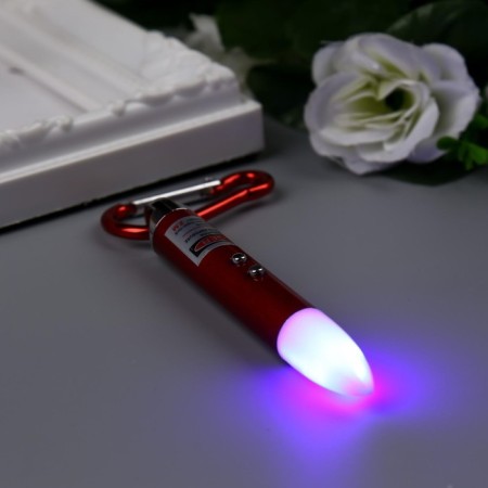 Flashlight+laser on carbine 4 modes "pointer" mix 9x1.2x1.2 cm-2