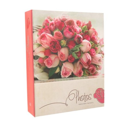 Photo album for 200 photos "Pink bouquet"-4