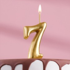 Candle for the cake digit 