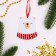 Set for creativity. Create a Christmas tree decoration from the felt "White Bear"