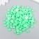 Decor for creativity plastic "Half of beads. Green" 20 g 0.8x0.8 cm