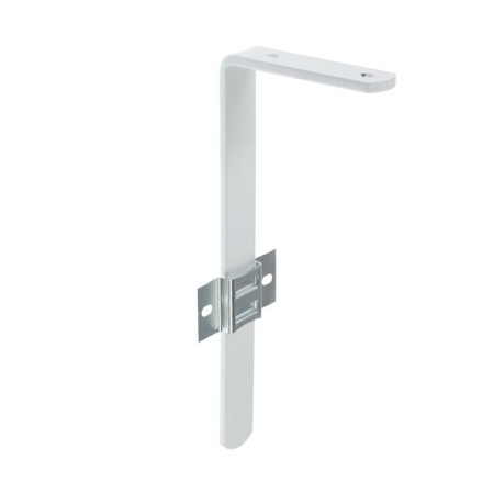 The holder is a wall with a mount for curtains, 180 mm, a white polymer. 40 pcs.