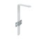 The holder is a wall with a mount for curtains, 180 mm, a white polymer. 40 pcs.
