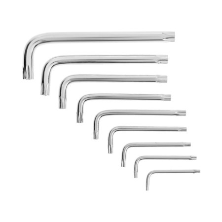 Set of scrap keys, Torx Tamper, TT10 - TT50, 9 pcs.-2