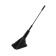 Decorative Antenna Skyway, rectangular base 65x50 mm, black, S00201014