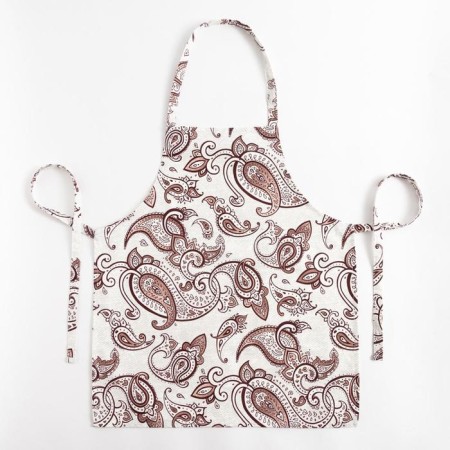 Apron "Ethel" Eastern patterns 60x65 cm, 100% cotton, sarzha 190 g/m2-2