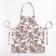 Apron "Ethel" Eastern patterns 60x65 cm, 100% cotton, sarzha 190 g/m2