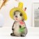 Piggy bank "Bunny with flower" 10x12x20cm